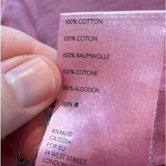 Free People‎ Pink Jean Shorts with Belt Sz Small - Picture 9 of 10